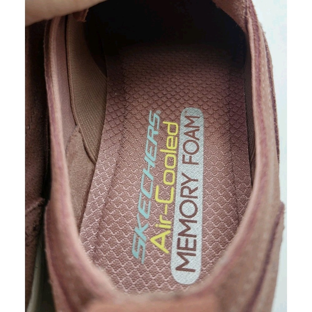 Women's Pink Sketchers Sneakers Air-cooled Memory Foam Size 8 NEW WO BOX - Picture 9 of 10